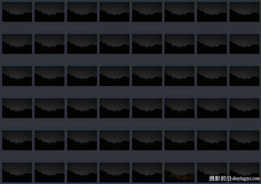 325张星空银河堆栈星轨合成夜景风光后期修图RAW原图素材