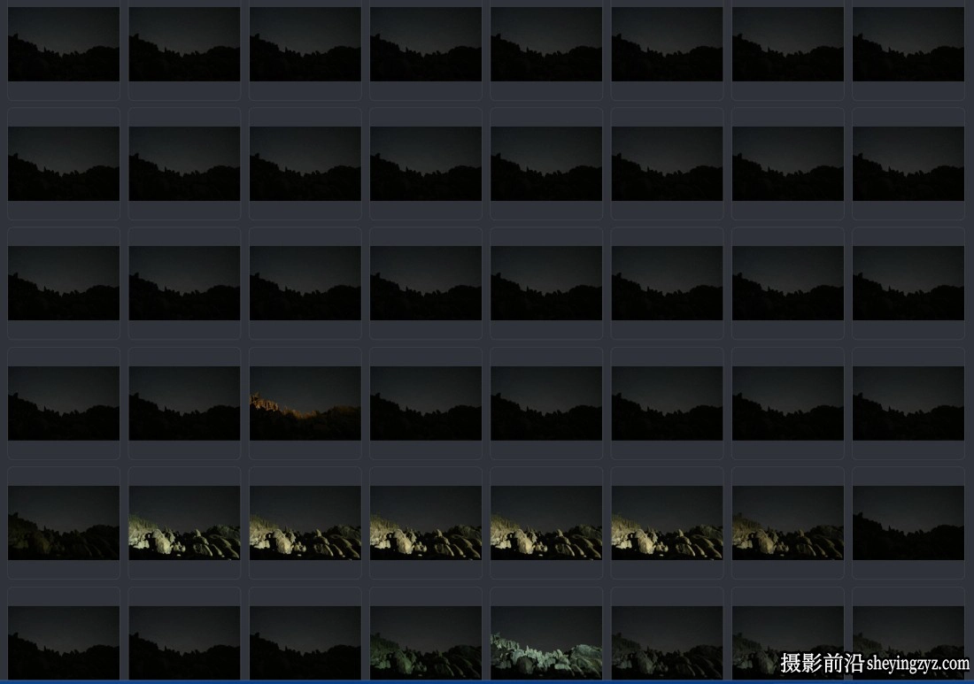 325张星空银河堆栈星轨合成夜景风光后期修图RAW原图素材