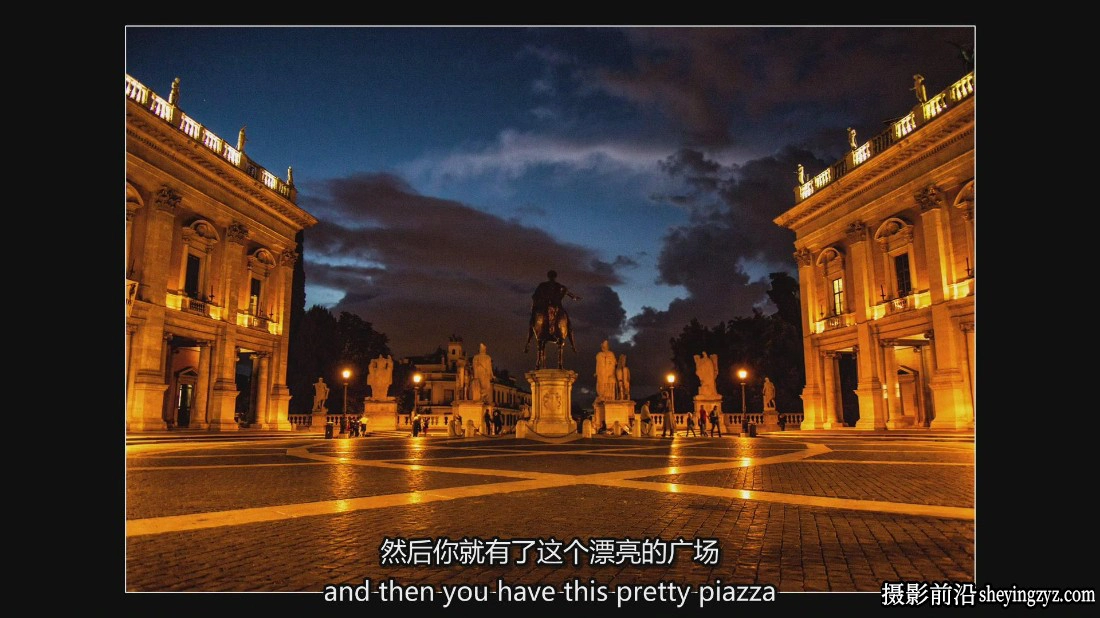 摄影师Scott Kelby旅行摄影教程-罗马旅拍摄影师指南教程-中英字幕