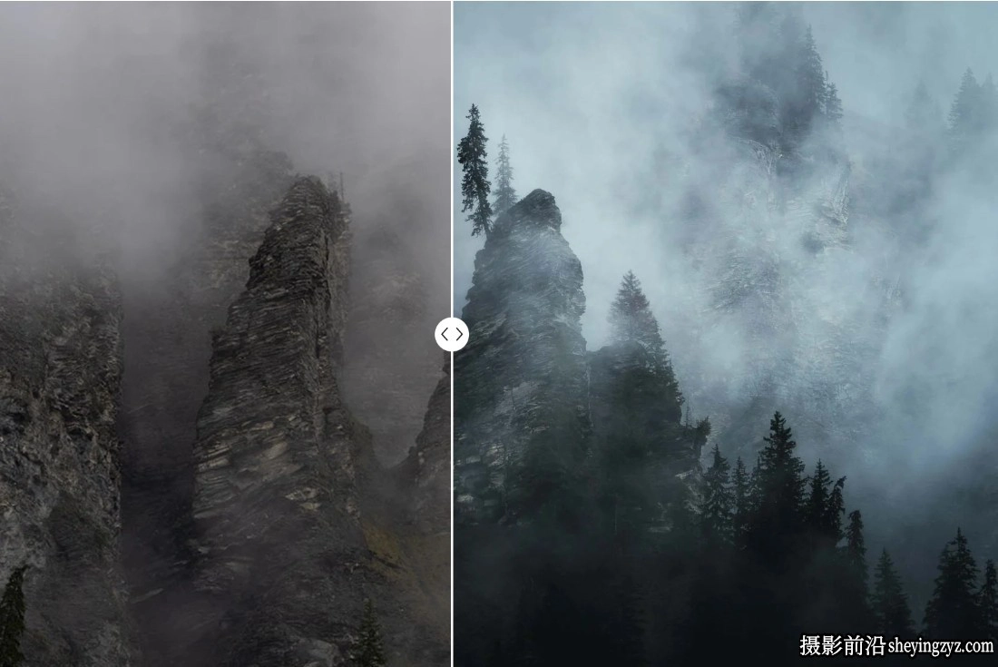 摄影师Vincent Crovi风光摄影黑暗且神秘奇幻电影氛围LR预设合集