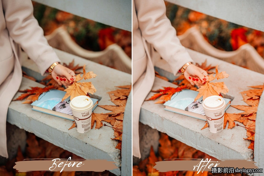秋季情绪人像温馨氛围调色LR预设及手机lr预设 Cozy Autumn Presets