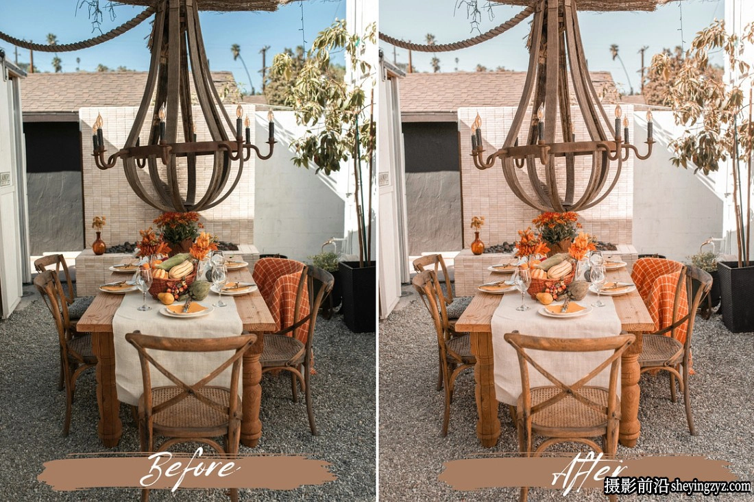 秋季情绪人像温馨氛围调色LR预设及手机lr预设 Cozy Autumn Presets