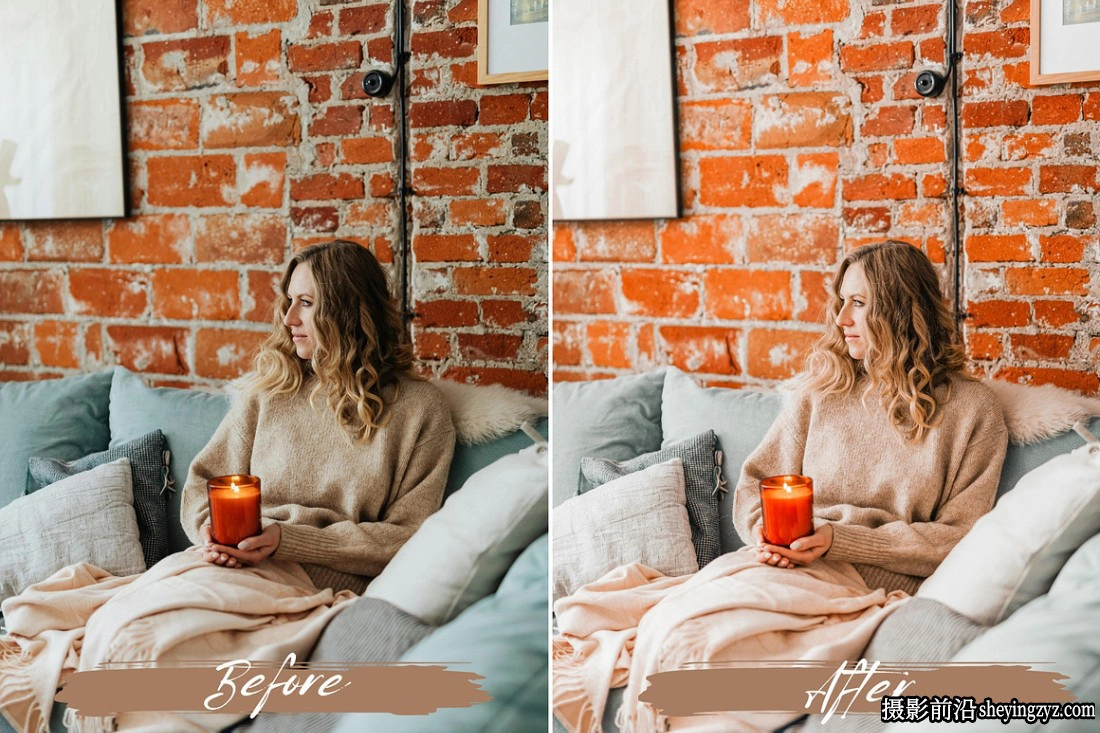 秋季情绪人像温馨氛围调色LR预设及手机lr预设 Cozy Autumn Presets