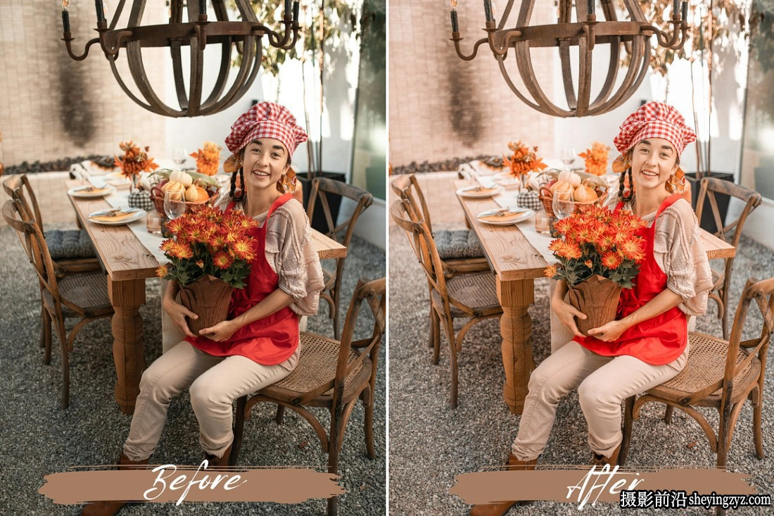 秋季情绪人像温馨氛围调色LR预设及手机lr预设 Cozy Autumn Presets