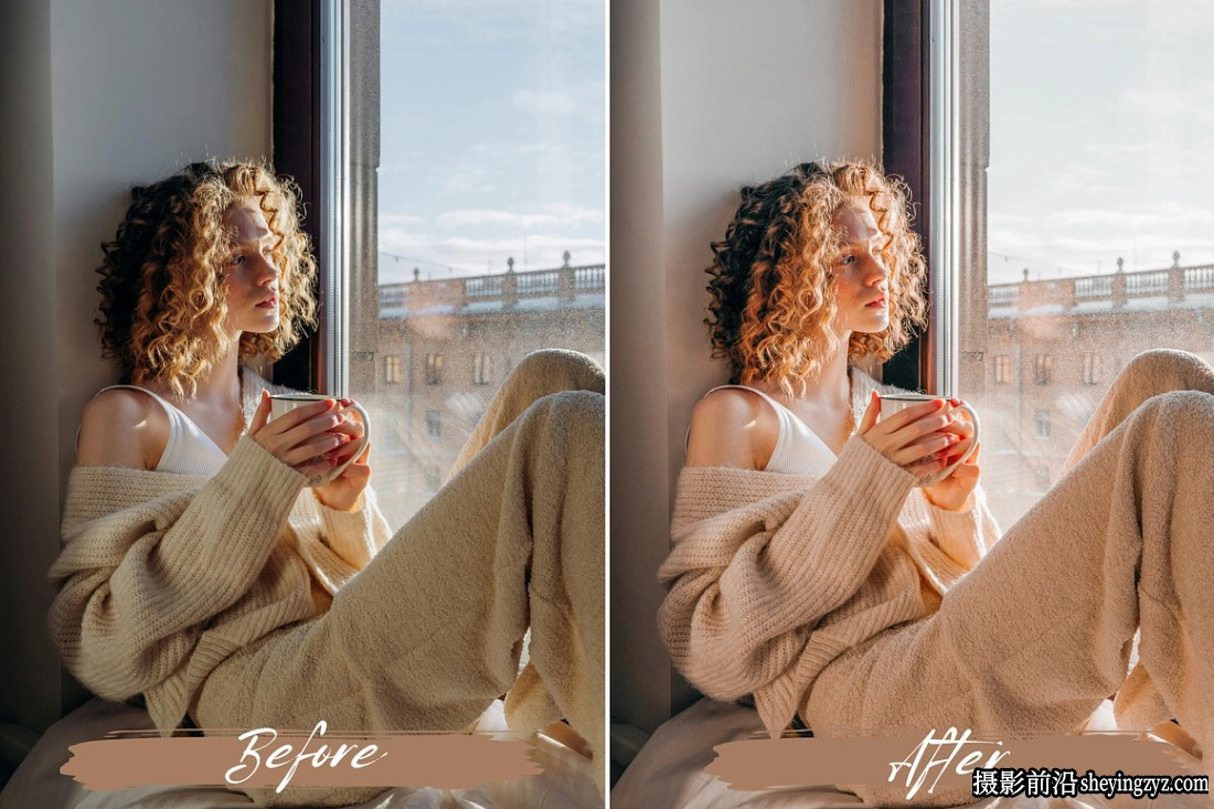 秋季情绪人像温馨氛围调色LR预设及手机lr预设 Cozy Autumn Presets