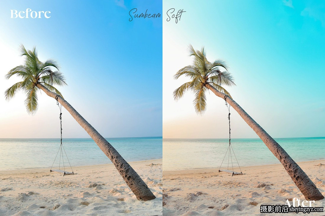 海滩风景日落热带度假调色LR预设 Beach Bliss Lightroom Presets