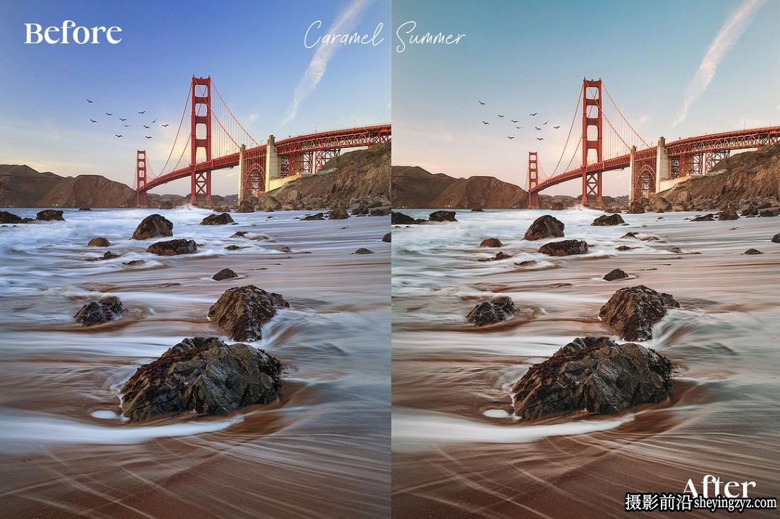 海滩风景日落热带度假调色LR预设 Beach Bliss Lightroom Presets