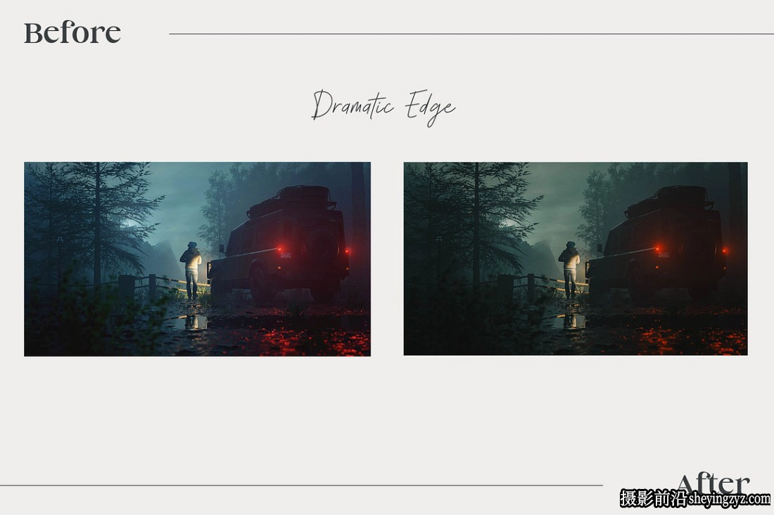讲故事情绪电影氛围Lightroom预设 Cinematic Lightroom Presets