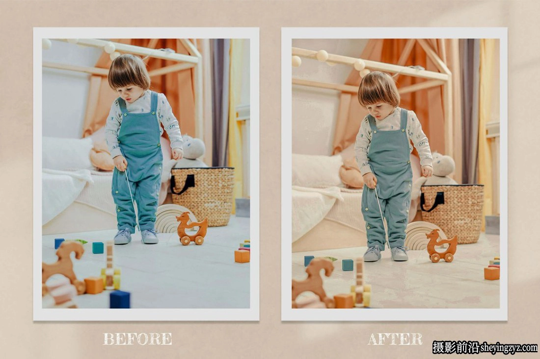 新生儿儿童摄影调色LR预设及手机调色滤镜 Baby Lightroom Presets