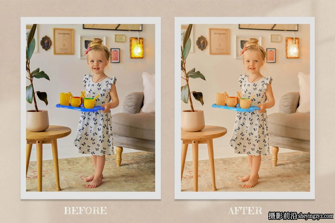 新生儿儿童摄影调色LR预设及手机调色滤镜 Baby Lightroom Presets