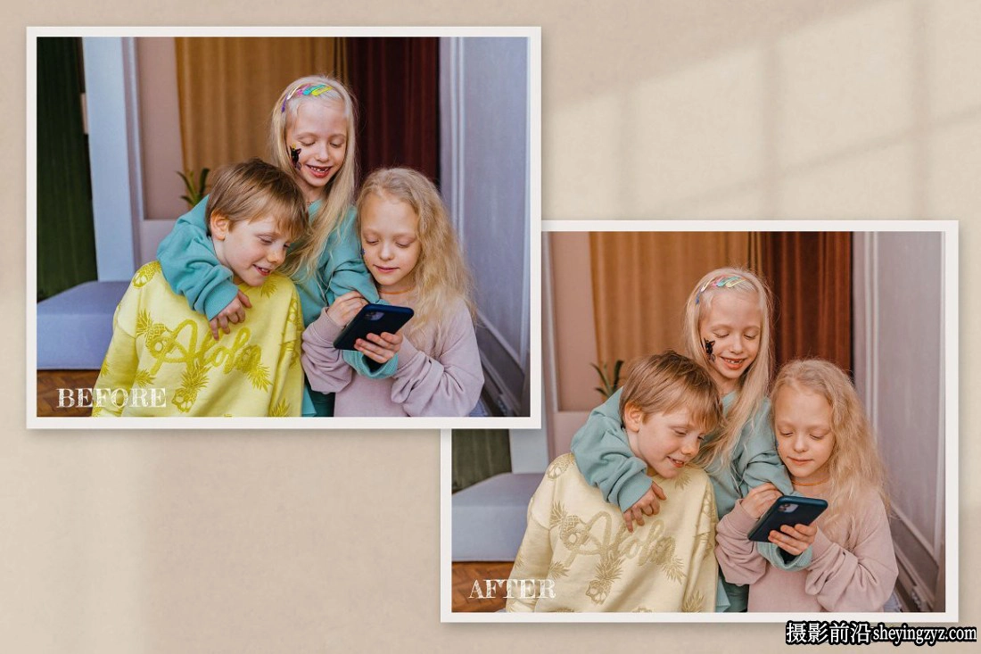 新生儿儿童摄影调色LR预设及手机调色滤镜 Baby Lightroom Presets