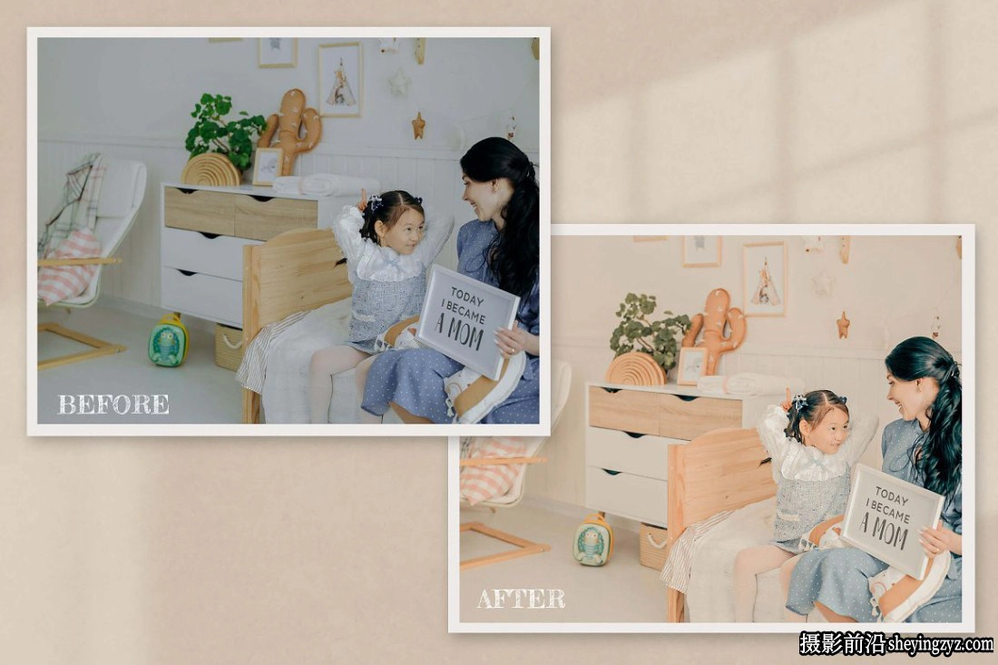 新生儿儿童摄影调色LR预设及手机调色滤镜 Baby Lightroom Presets