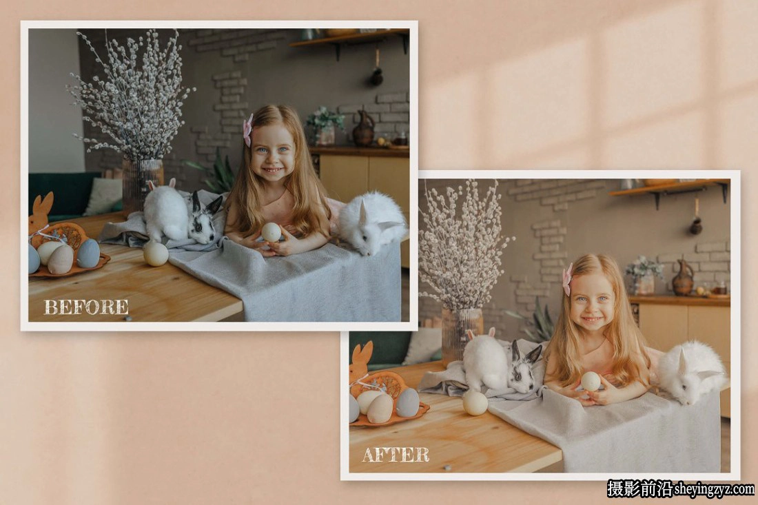 新生儿儿童摄影调色LR预设及手机调色滤镜 Baby Lightroom Presets