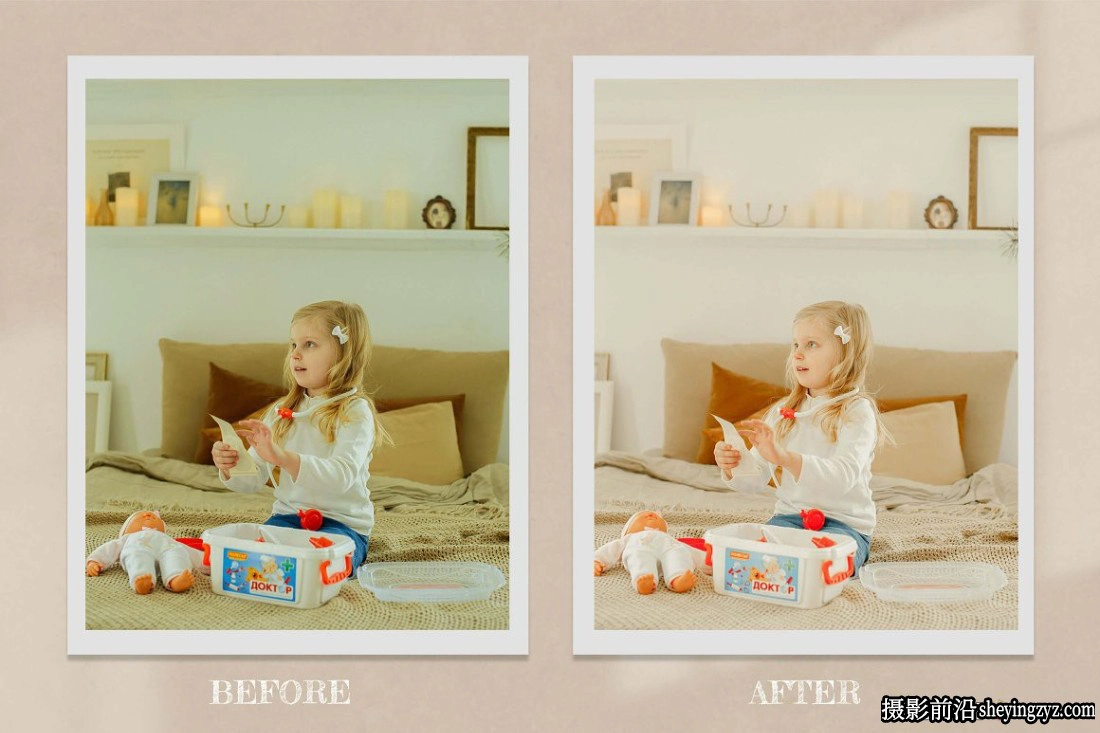 新生儿儿童摄影调色LR预设及手机调色滤镜 Baby Lightroom Presets