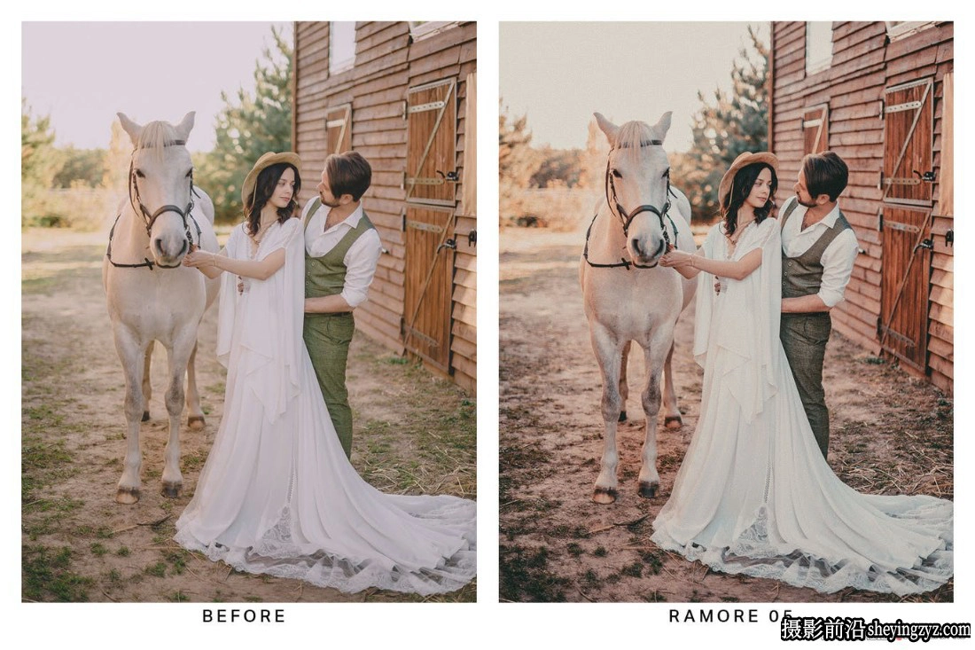 复古电影婚礼调色LR预设 Naturally Nostalgic Presets and LUTs