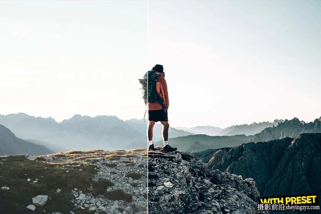 旅拍冒险电影风光调色Lightroom预设 Hiking Lightroom Presets