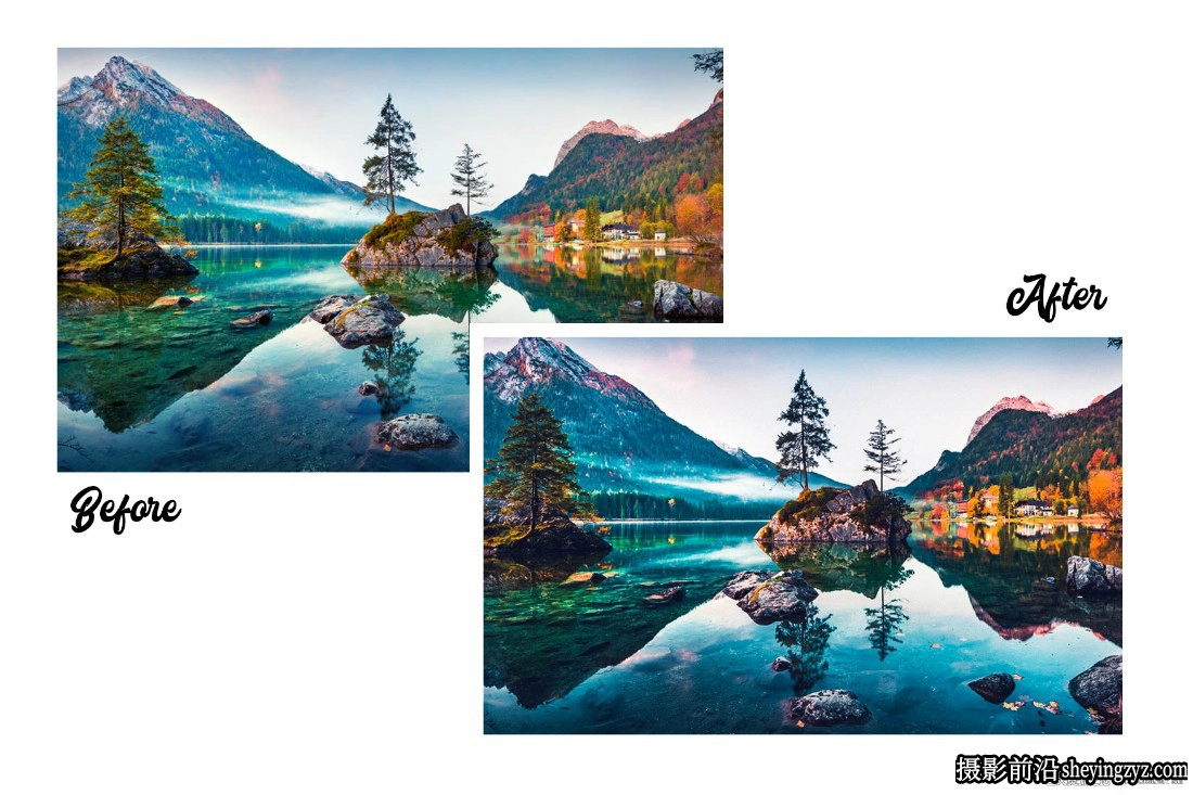 最佳青橙色电影风光摄影后期调色LR预设 Premium Lightroom Presets