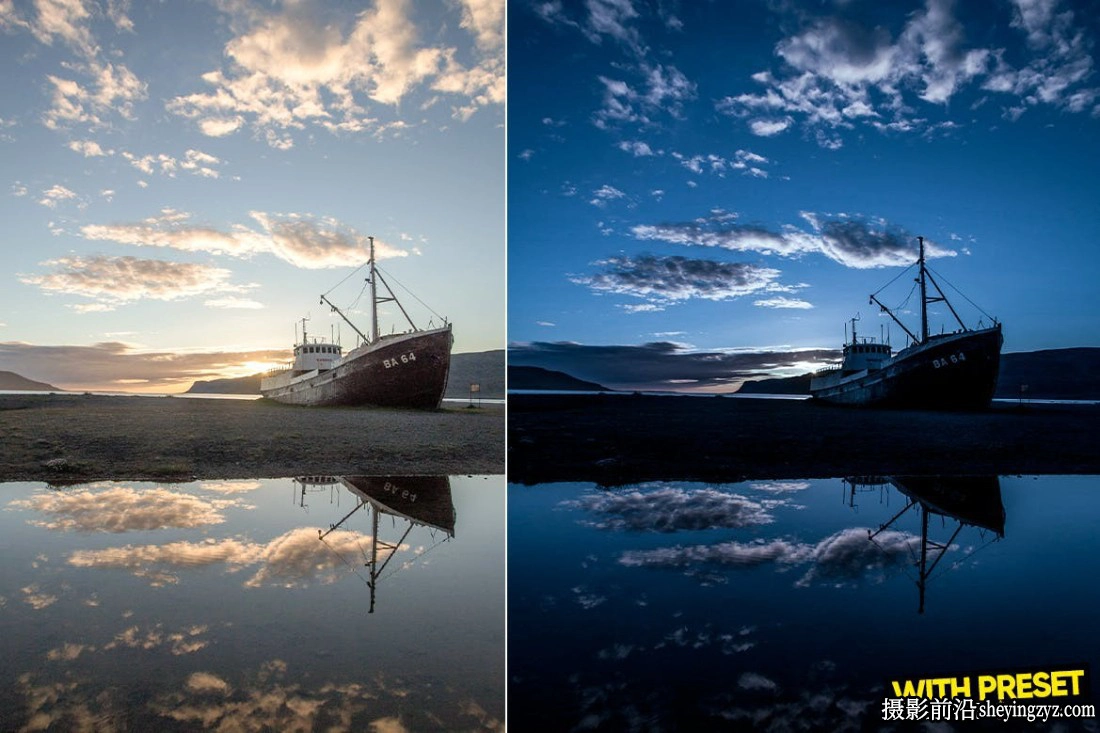 免费lr预设-蓝色日落色彩LR预设 ARTA Presets-Blue Sunset Presets