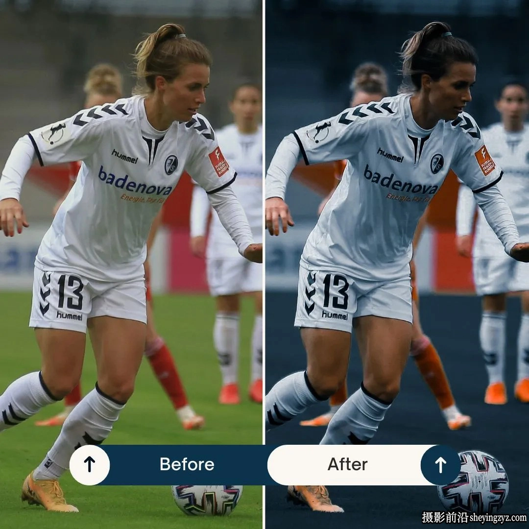 足球赛事摄影调色LR预设LUT预设FootBall Lightroom Presets &amp; Lut