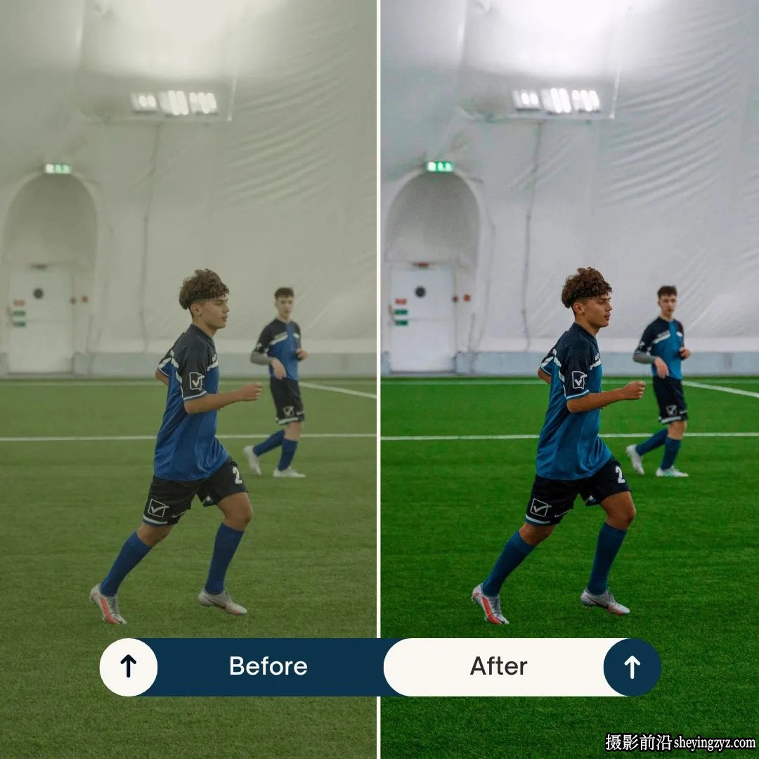足球赛事摄影调色LR预设LUT预设FootBall Lightroom Presets &amp; Lut