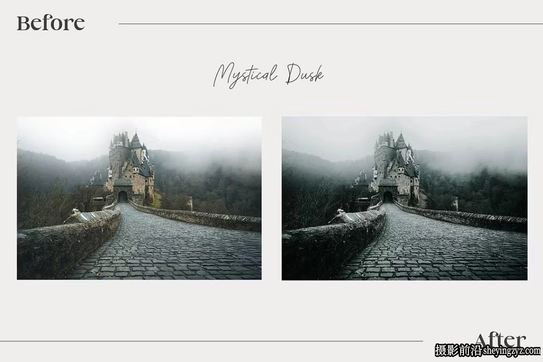 戏剧性黑暗情绪氛围LR预设 Dark and Moody Lightroom Presets