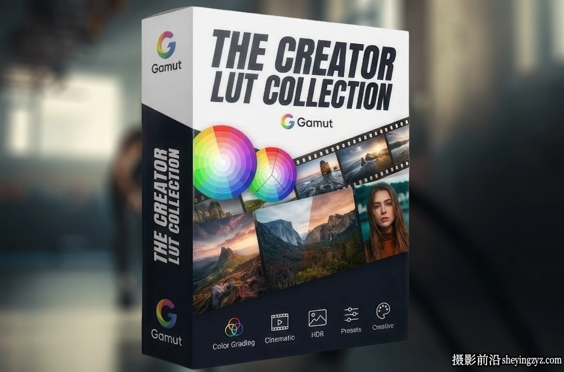 商业电影胶片仿真调色LUT预设 Gamut - The Creator LUT Collection