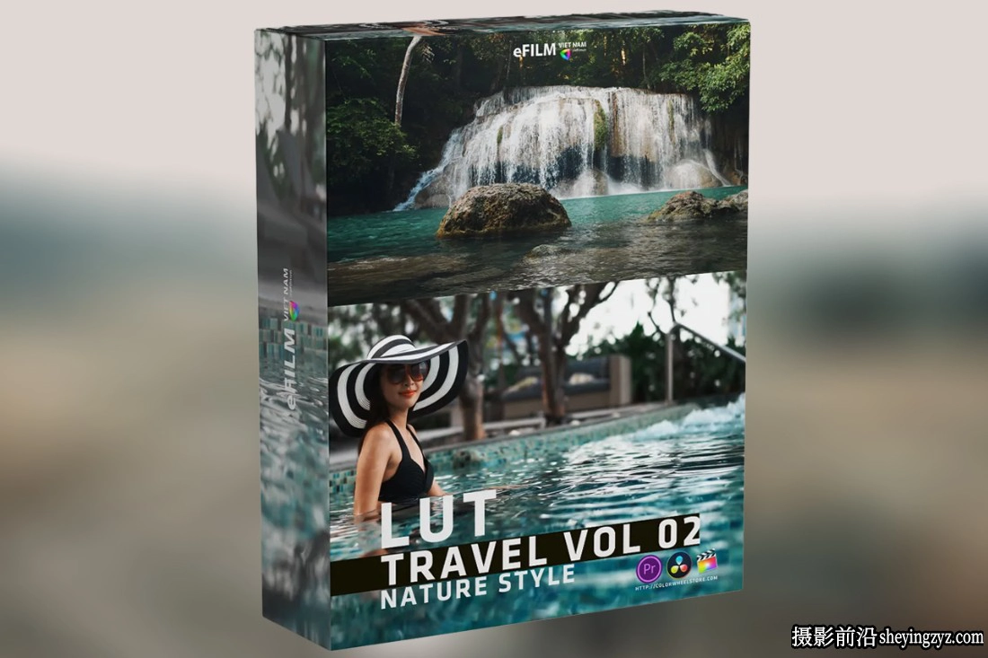 Colorwheelstore -旅拍自然风格LUT预设 Lut Travel vol 2-Nature