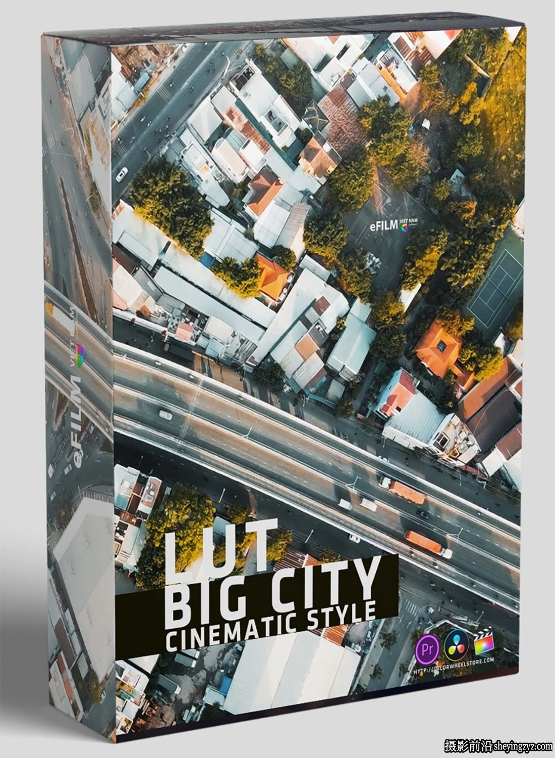 Colorwheelstore - 城市电影风格LUT预设 Lut Big City –Cinematic