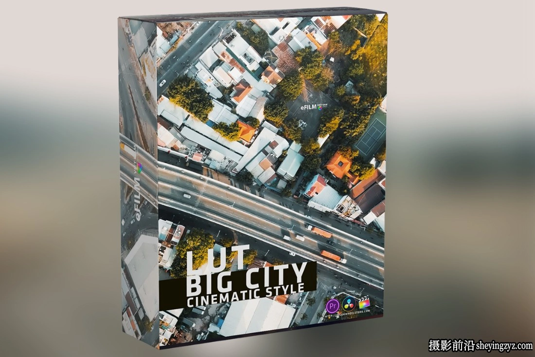Colorwheelstore - 城市电影风格LUT预设 Lut Big City –Cinematic