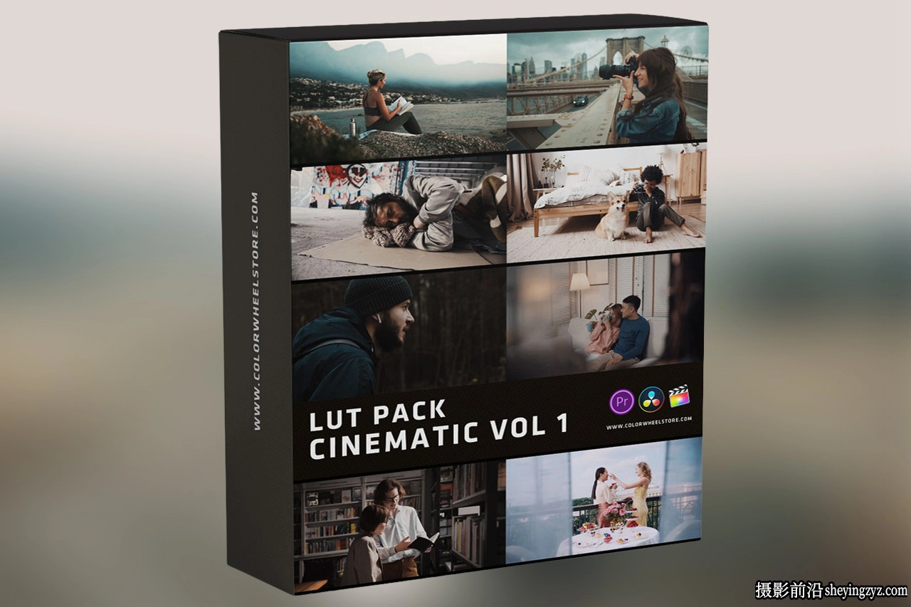 Colorwheelstore - 电影调色Lut预设第一卷 Cinematic Pack Vol 1