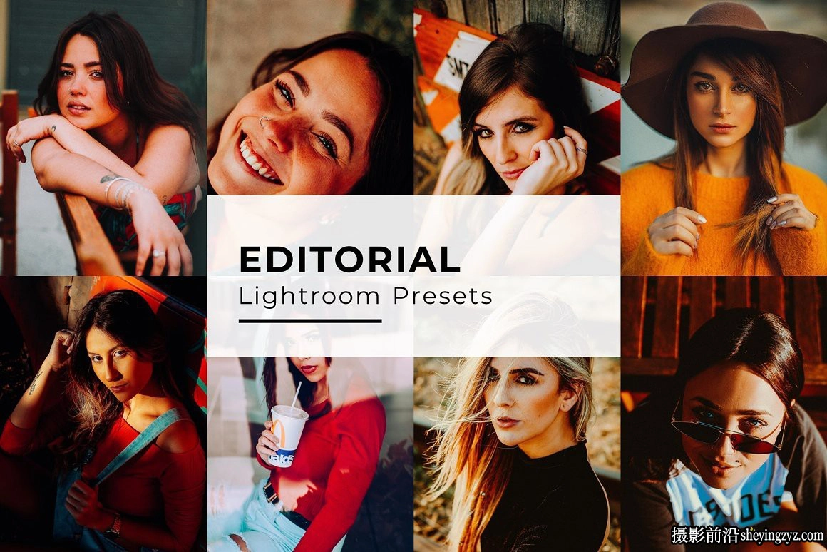 免费LR预设-电影人像调色LR预设 Editorial Lightroom Presets