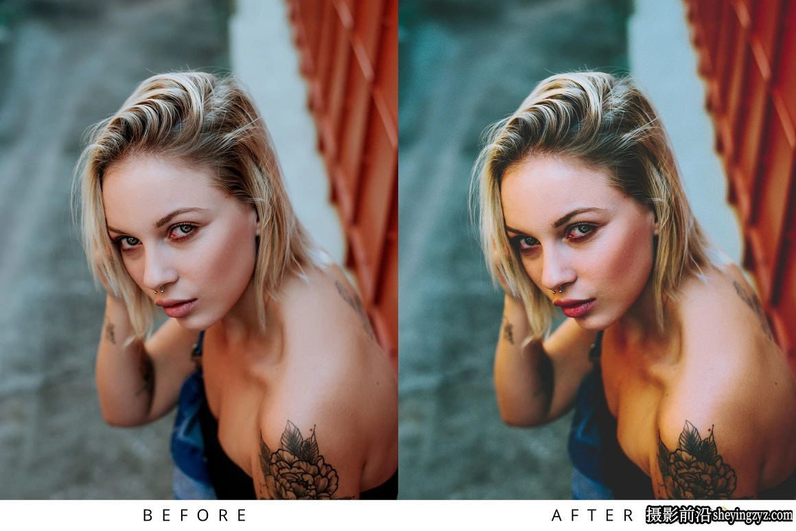 免费LR预设-时尚人像调色Lightroom预设Portrait Lightroom Presets