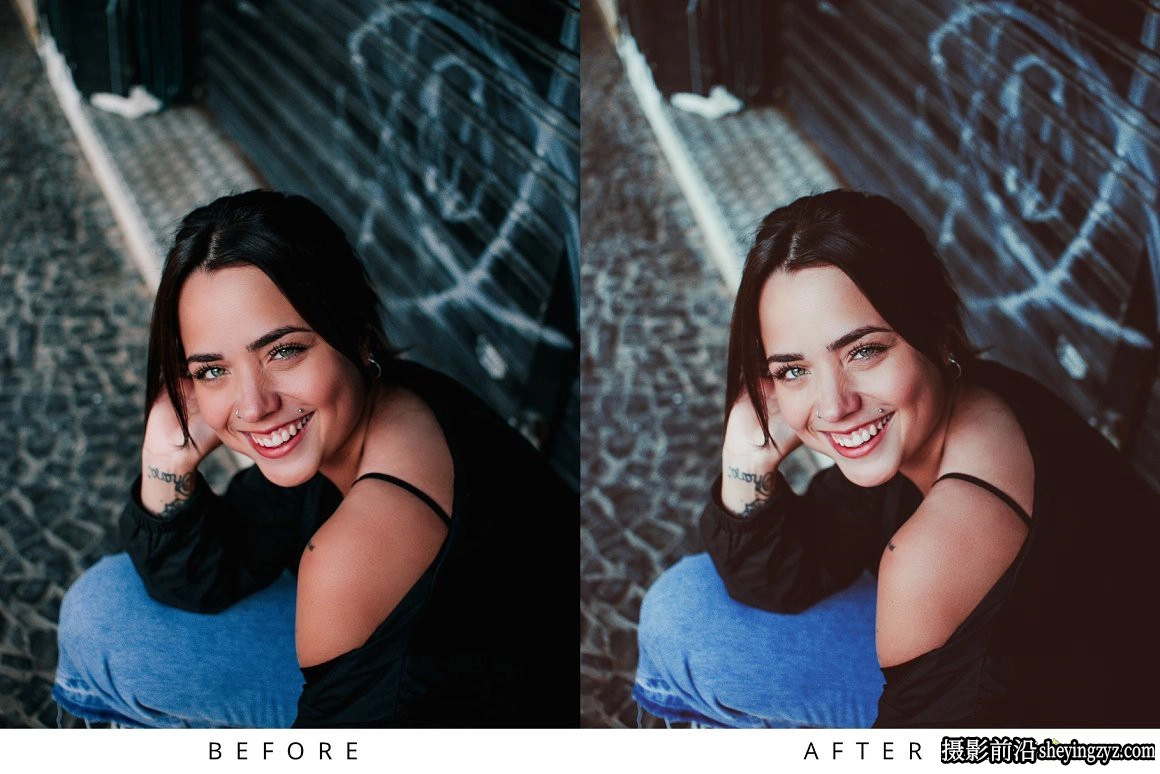 免费LR预设-时尚人像调色Lightroom预设Portrait Lightroom Presets