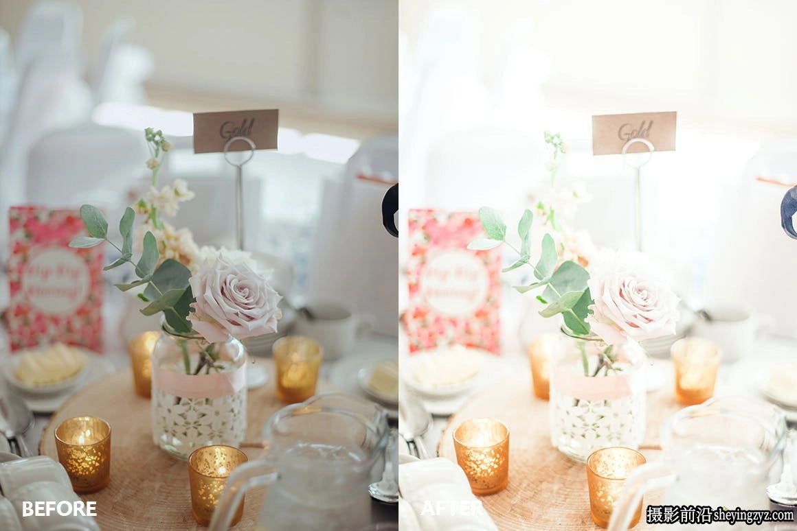 免费LR预设-婚礼人像调色LR预设 Bright &amp; airy lightroom presets