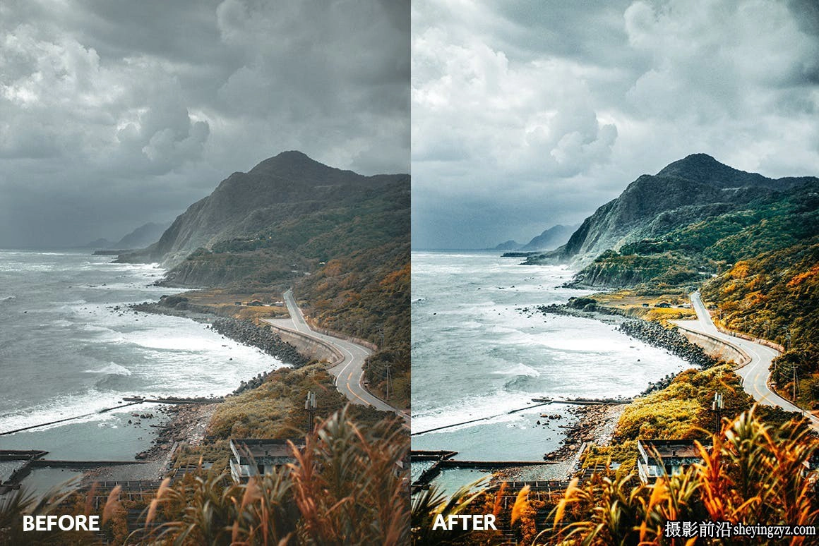 免费LR预设-旅拍电影风光调色LR预设 Landscape lightroom presets
