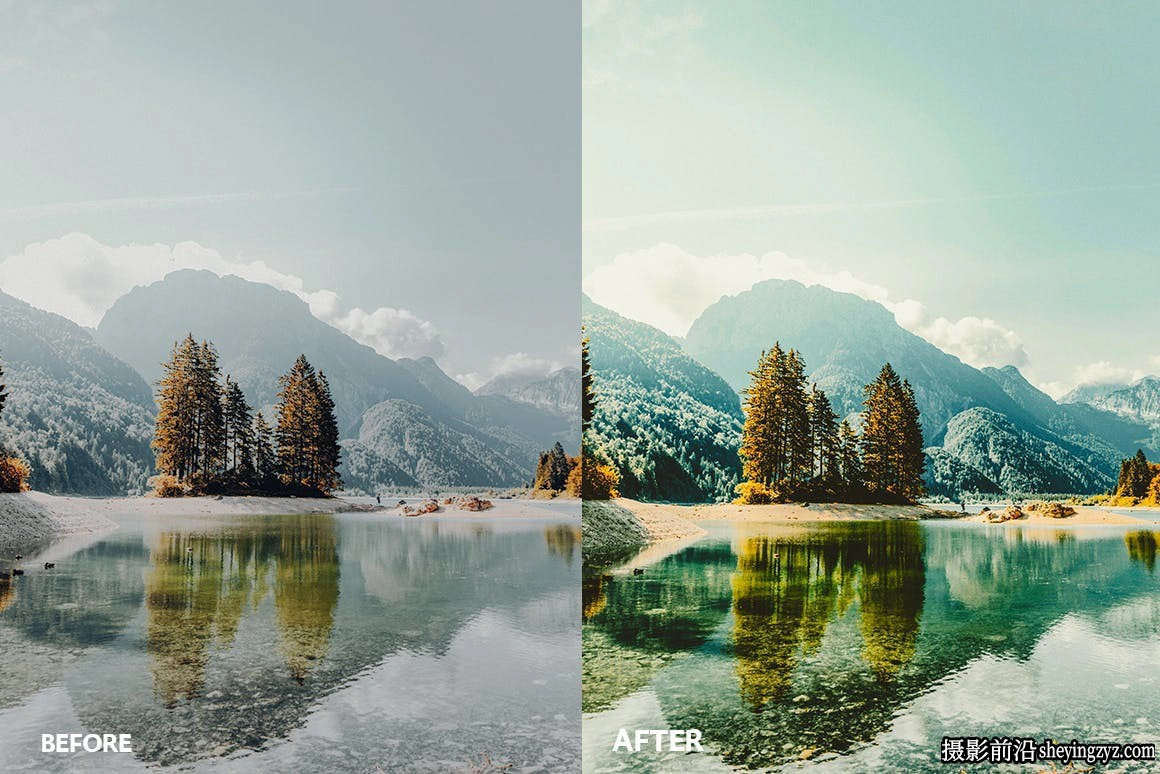 免费LR预设-旅拍电影风光调色LR预设 Landscape lightroom presets