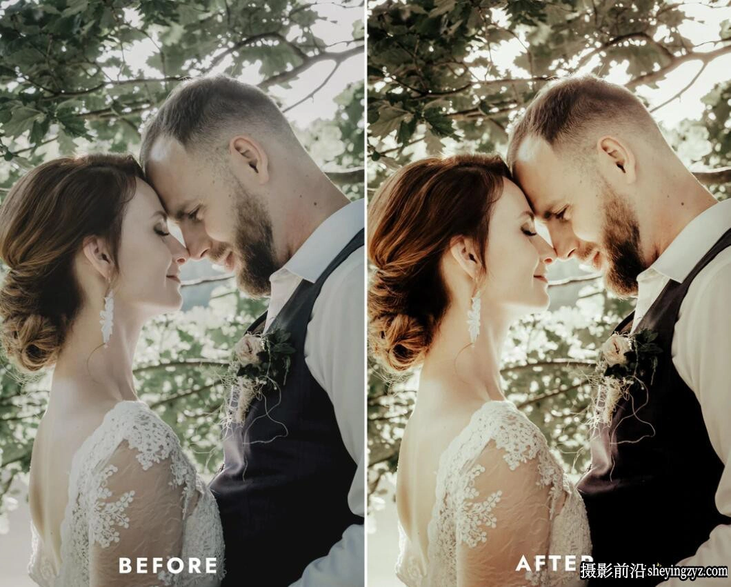 复古婚礼人像调色LR预设及LUT预设RETRO WEDDING LIGHTROOM PRESETS