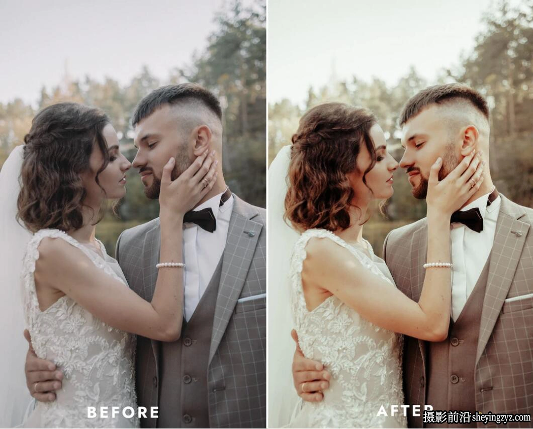 复古婚礼人像调色LR预设及LUT预设RETRO WEDDING LIGHTROOM PRESETS