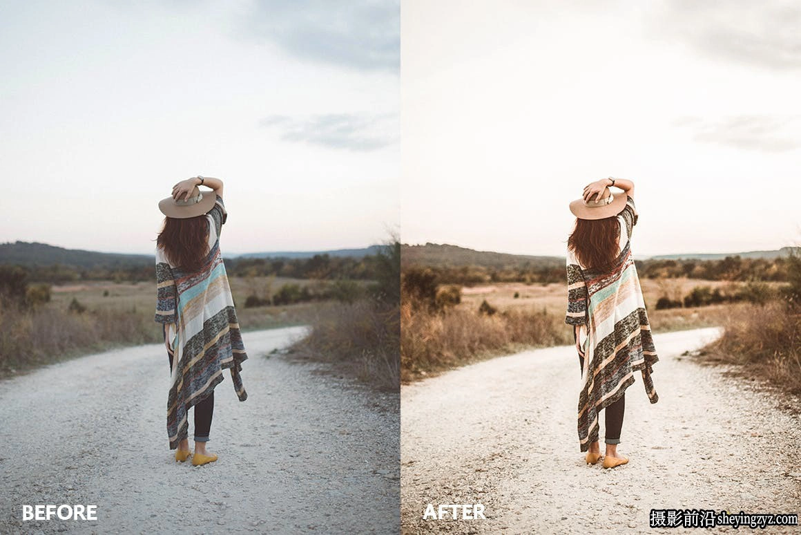 波西米亚复古人像调色LR预设手机lr预设 Boho Lightroom Presets