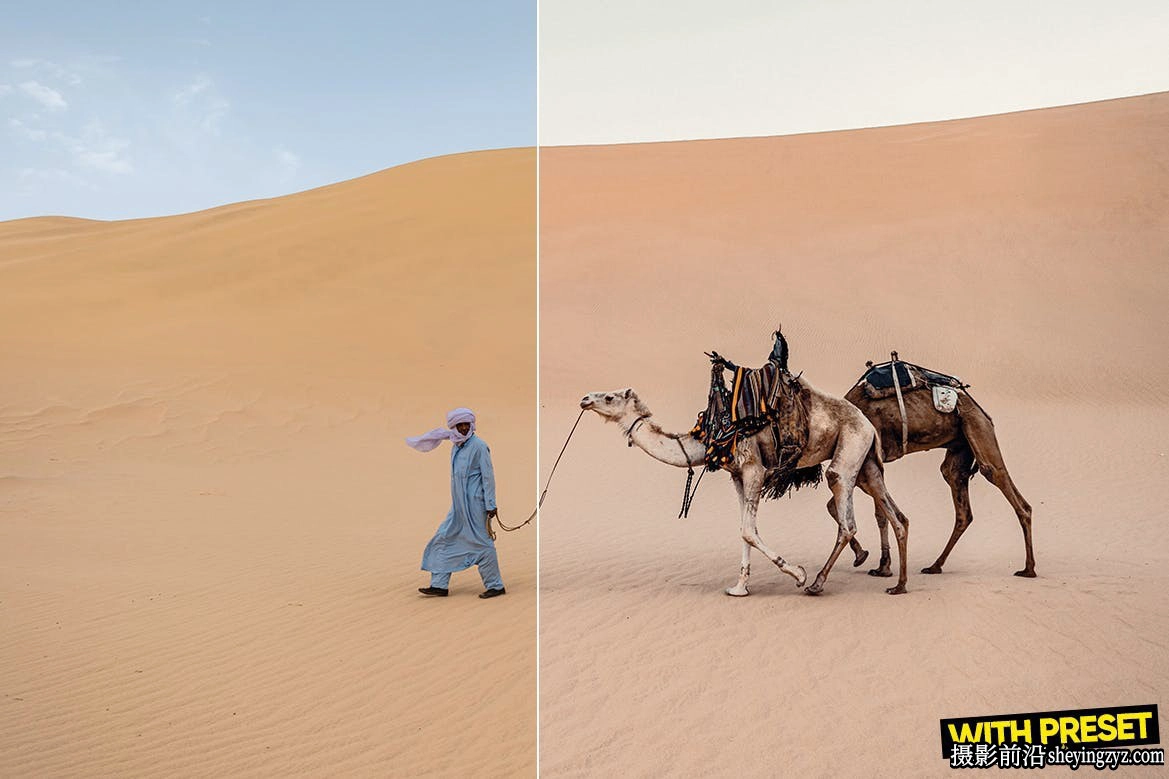 沙漠旅行人文风光调色LR预设 ARTA - Egypt Lightroom Presets