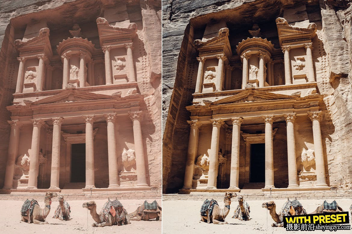 沙漠旅行人文风光调色LR预设 ARTA - Egypt Lightroom Presets