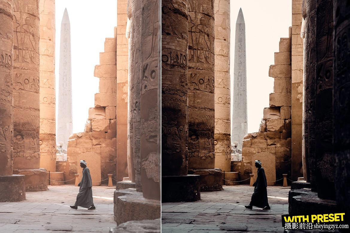 沙漠旅行人文风光调色LR预设 ARTA - Egypt Lightroom Presets
