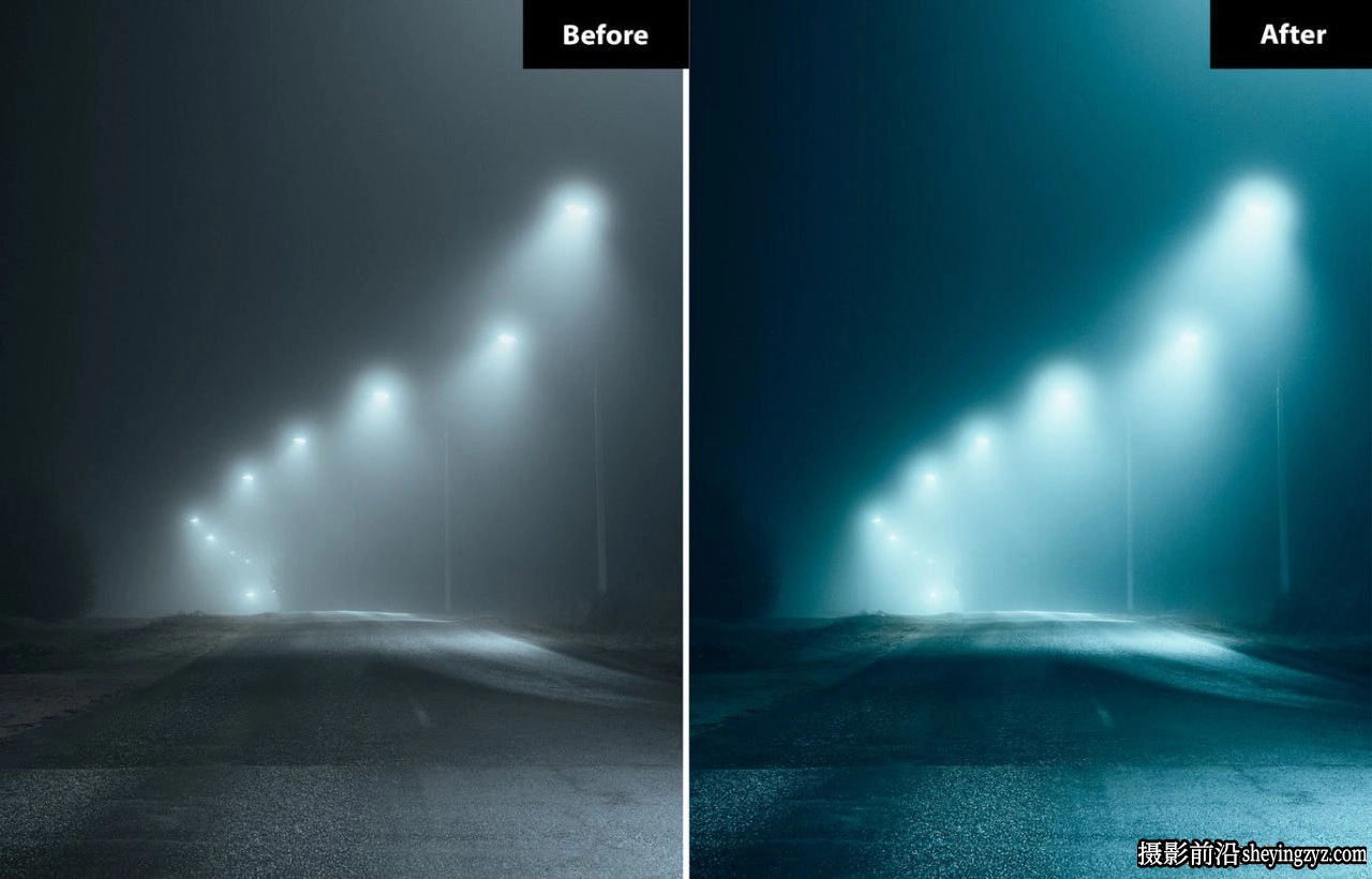 不夜城城市夜景风光人像调色LR预设 Night City Lightroom Presets