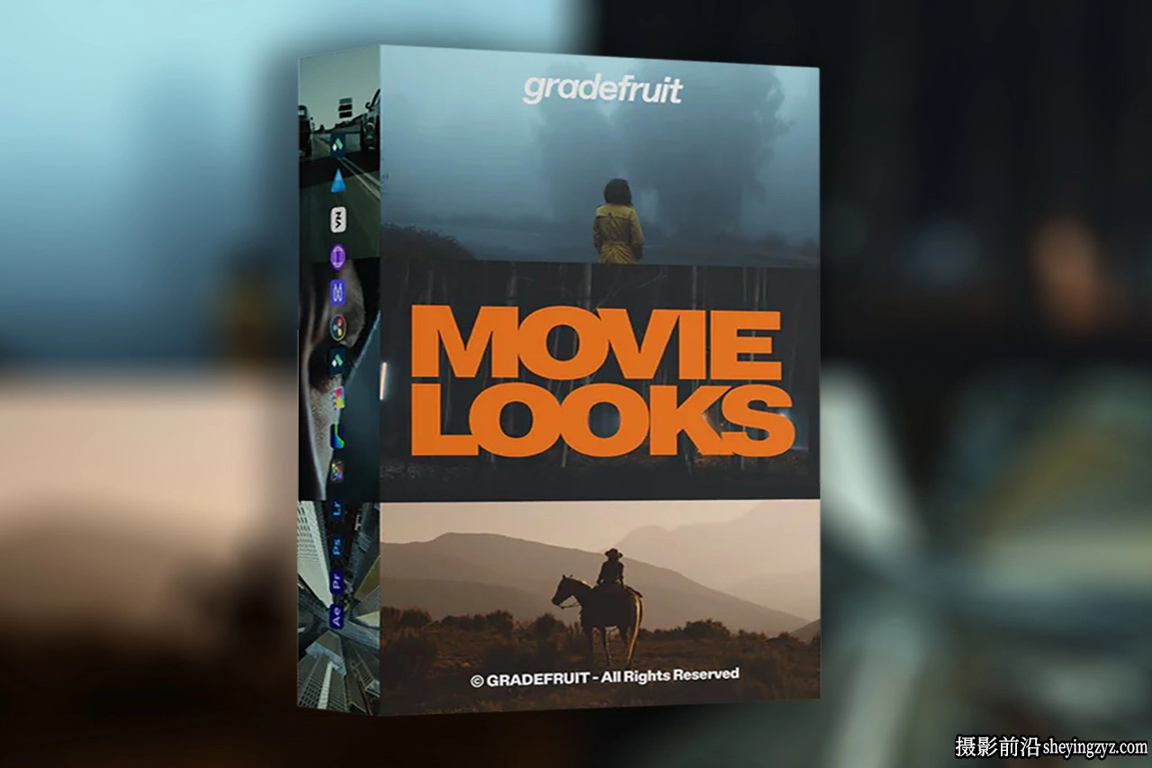 GradeFruit-标志性电影中动态多样的色彩调色板LUT预设Movie Looks