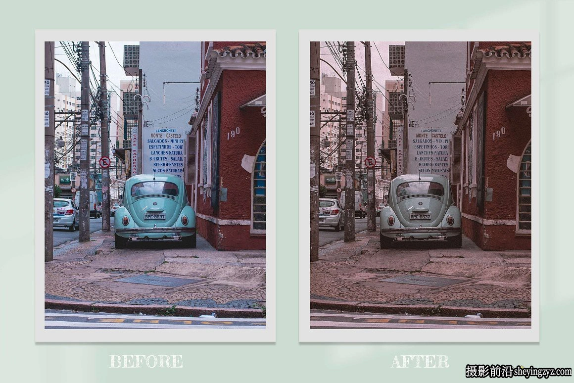 12种宝丽来电影胶片调色LR预设及LUT预设 Dark Polaroid Preset