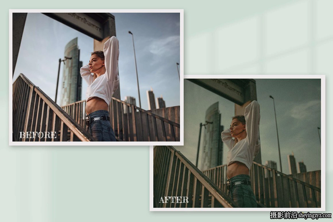 12种宝丽来电影胶片调色LR预设及LUT预设 Dark Polaroid Preset
