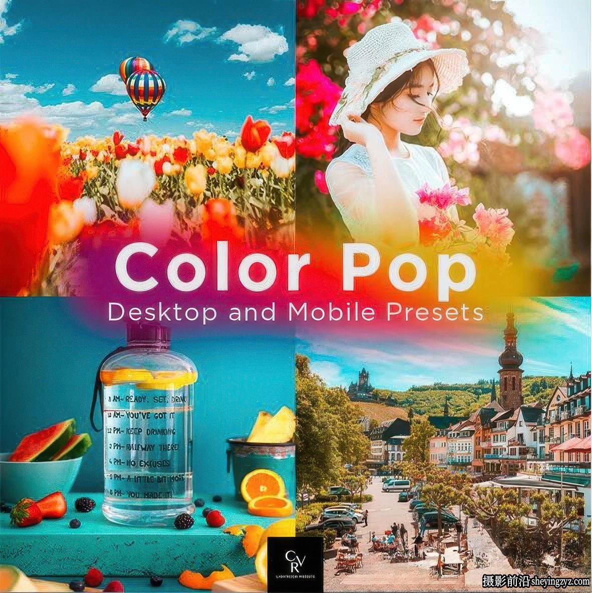 色彩缤纷鲜艳色彩Lightroom预设 Colorful Lightroom Presets