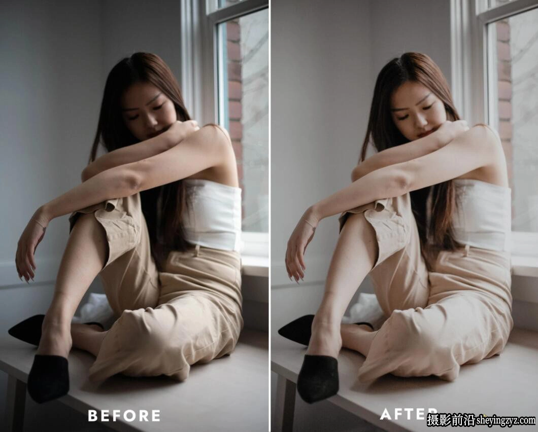 奶油复古风人像调色滤镜LR预设LUT预设Creamy Presets and LUTs