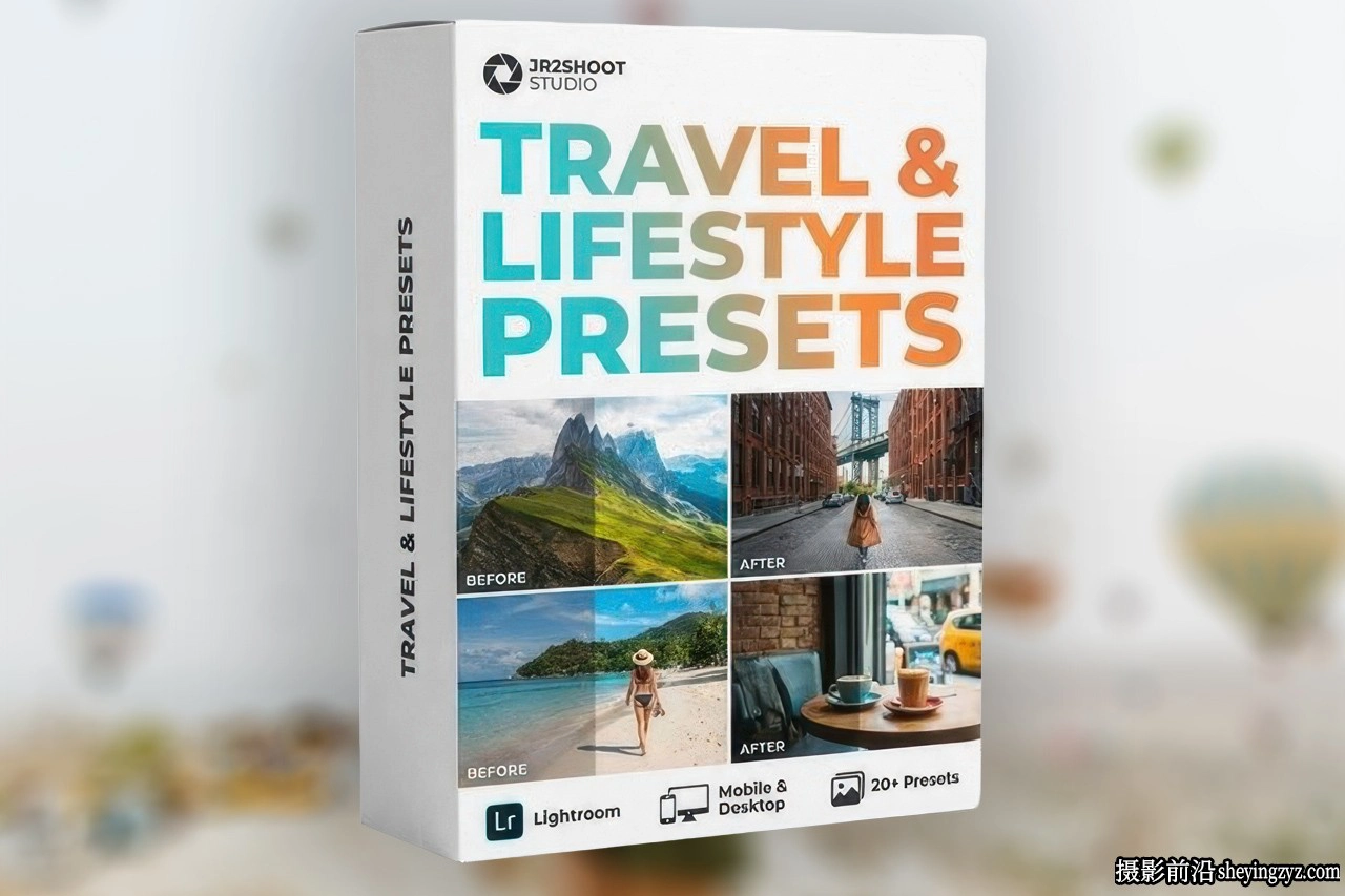 旅行与生活方式LR预设 JR2Shoot Studio - Travel &amp; Lifestyle Presets