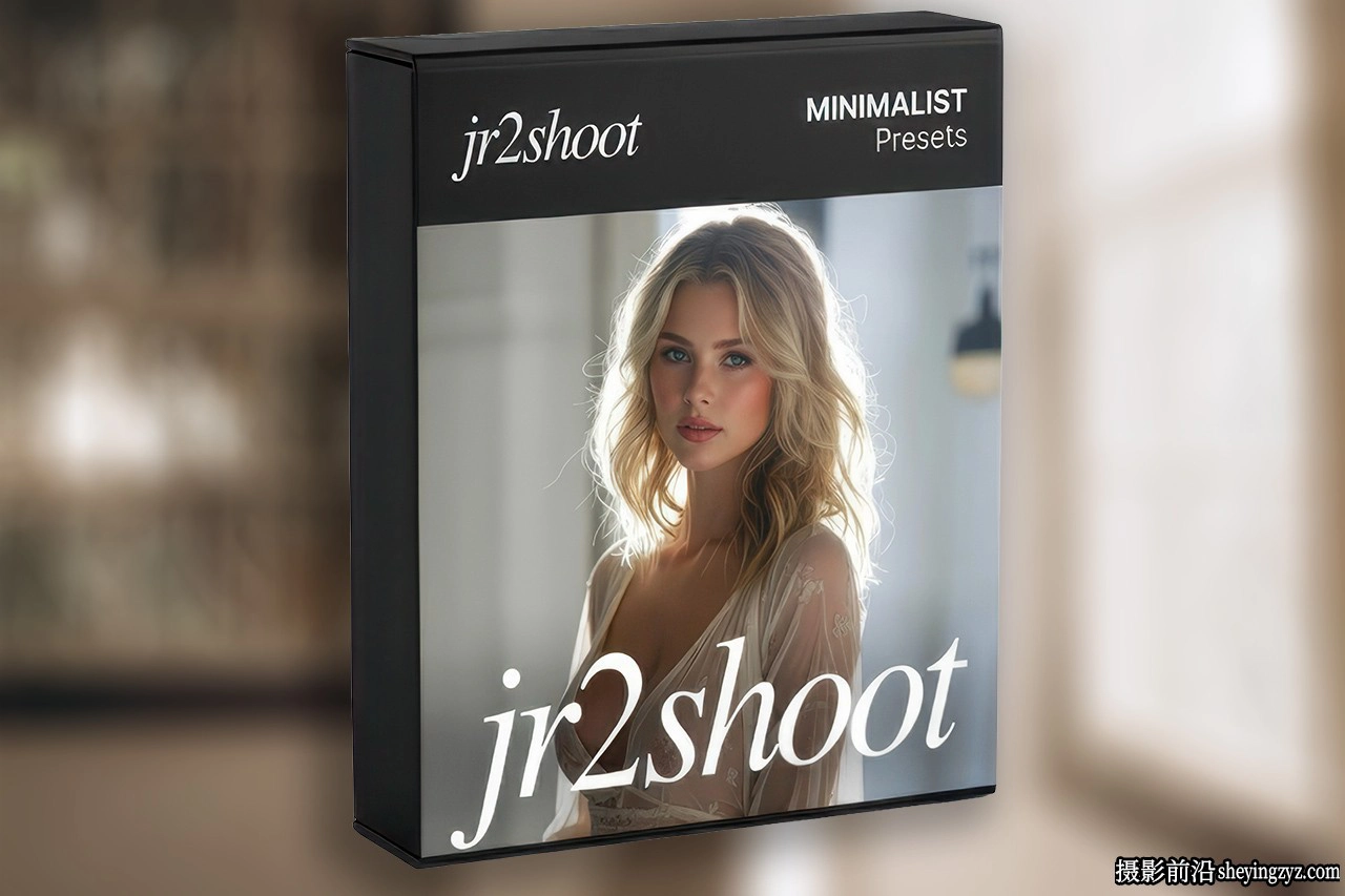 优雅极简人像摄影调色LR预设JR2shoot Studio - Minimalist Presets